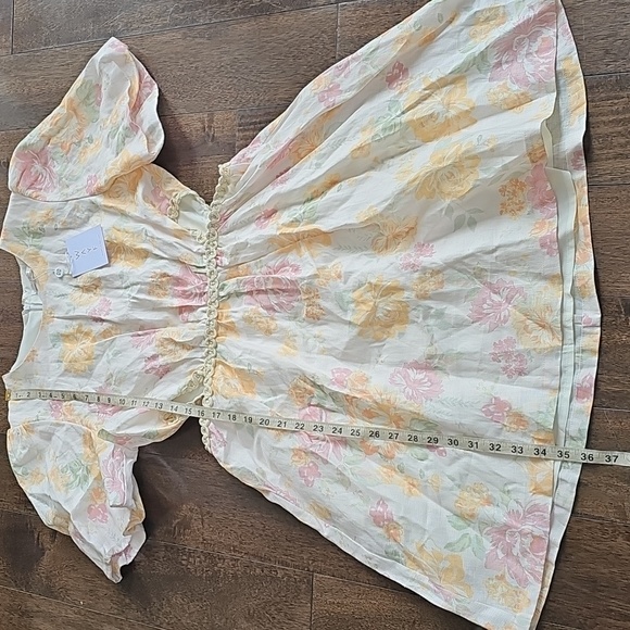 Wayf Plaza Cut-Out Floral Mini Dress Size Large NWT - Picture 6 of 12